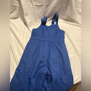 LL Bean Kids water And wind resistant thinsulate insulated Snow Bibs Size 8